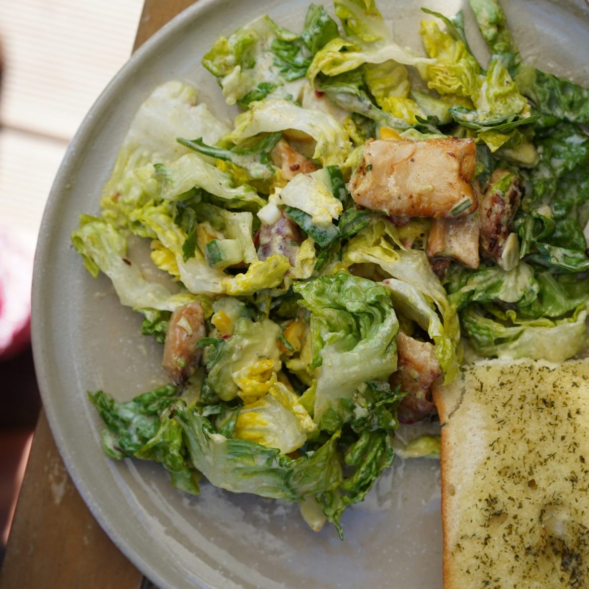 Veganer Caesar Salad (Rezept)