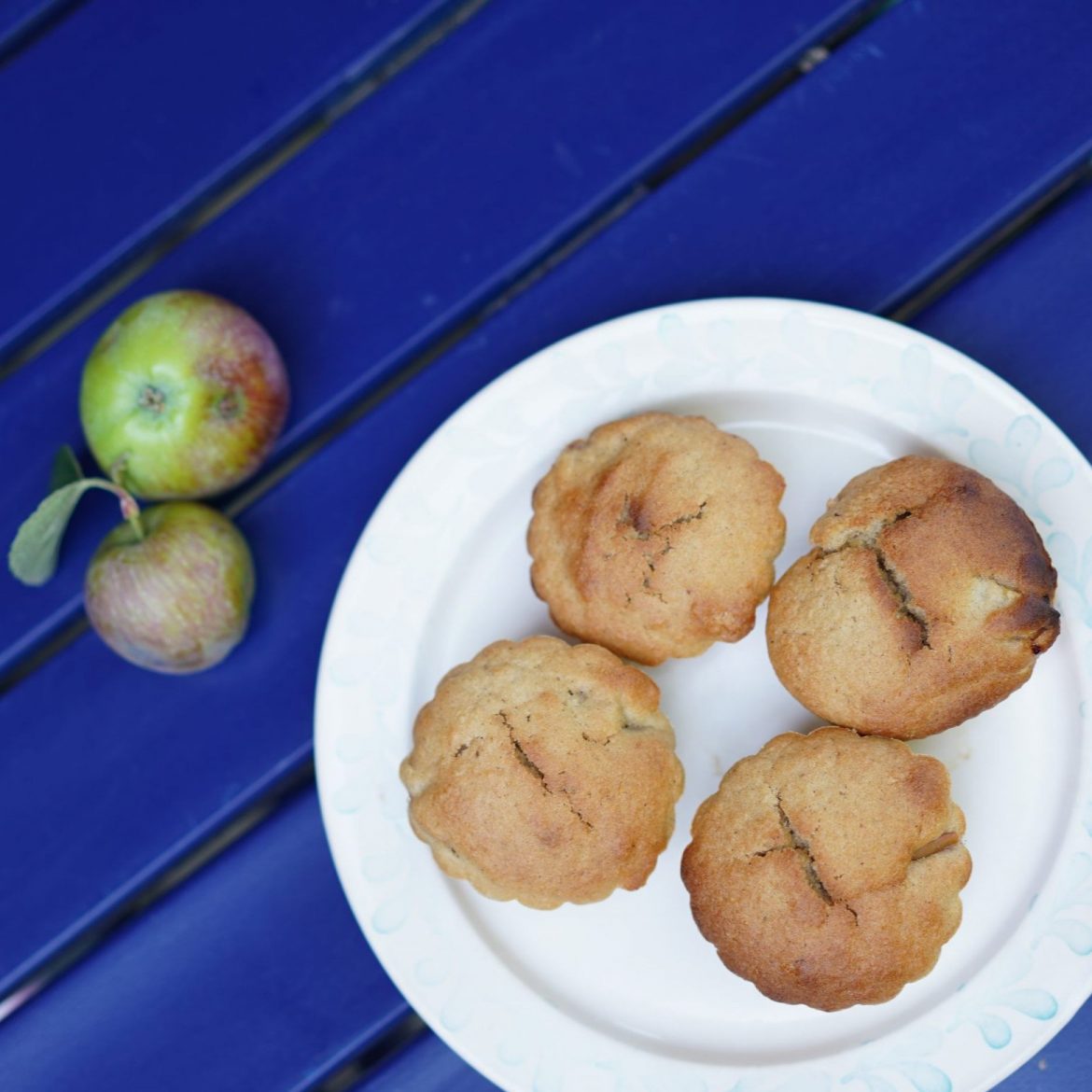 vegane Apfel-Muffins