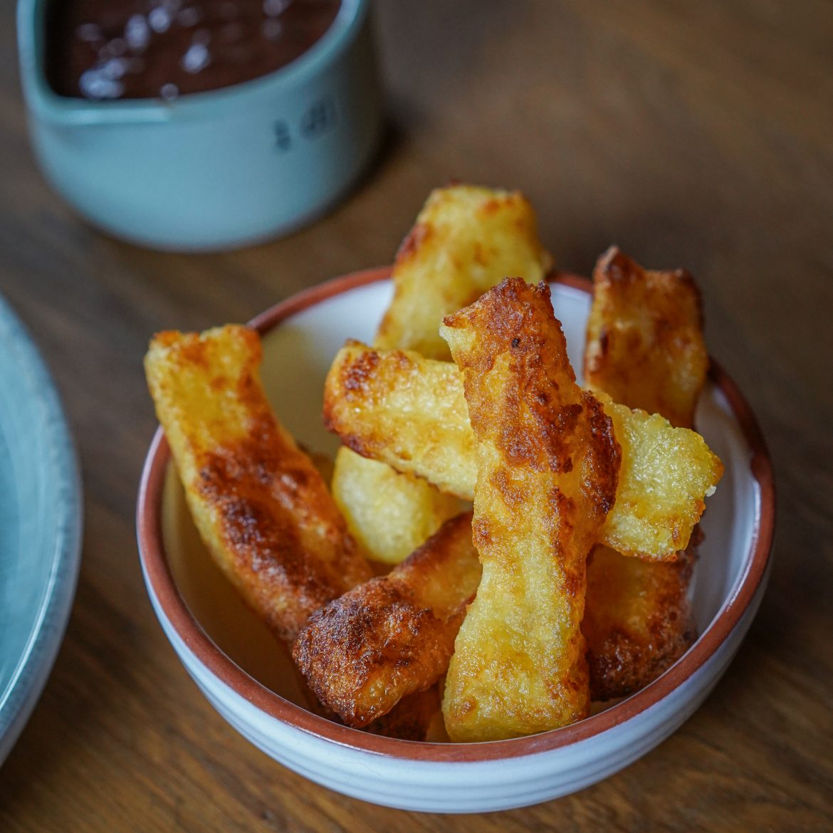 Kloß-Fritten (vegan)