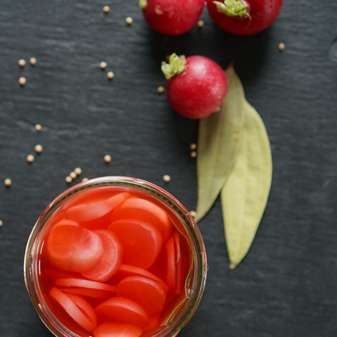 Fermentierte Radieschen