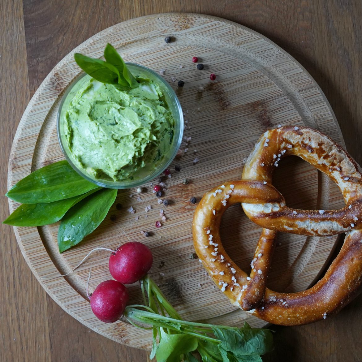 Vegane Bärlauch Butter